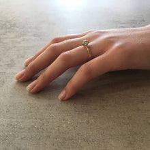 Load image into Gallery viewer, 1.17ct Round Cut Salt & Pepper Diamond Solitaire Ring